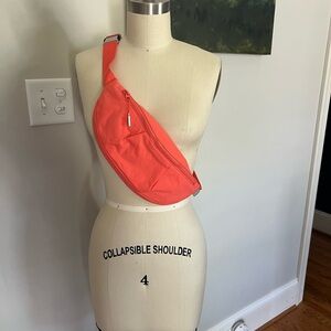 Athleta coral sling bag